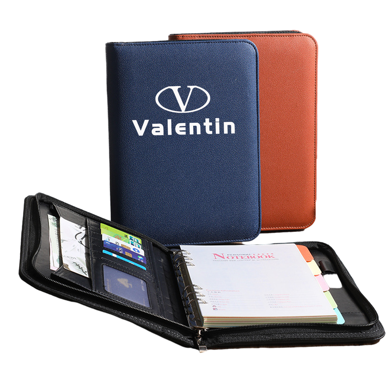 Zippered Letter Size Business Case/Padfolio 2