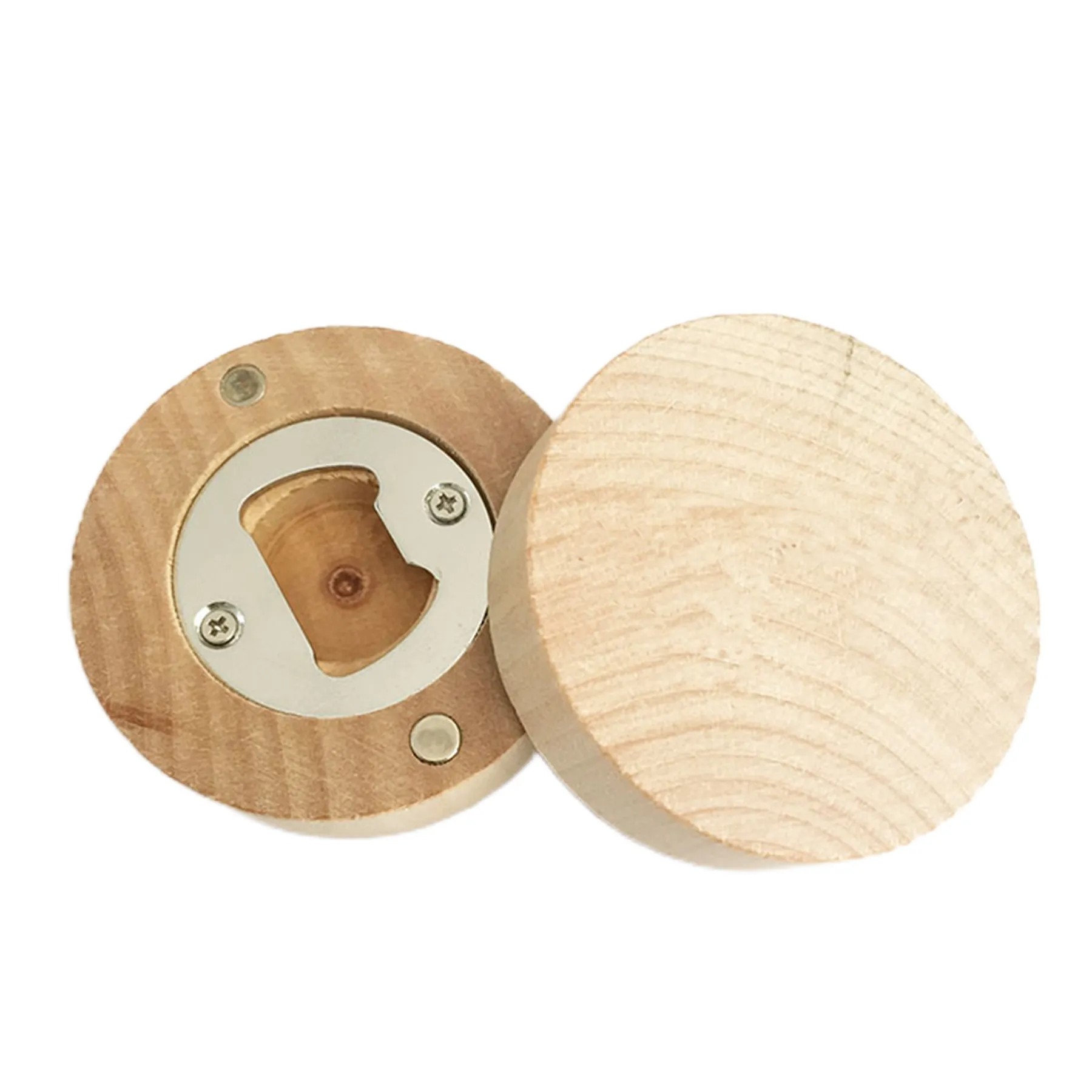 Wooden Refrigerator Sticker Bottle Opener 2