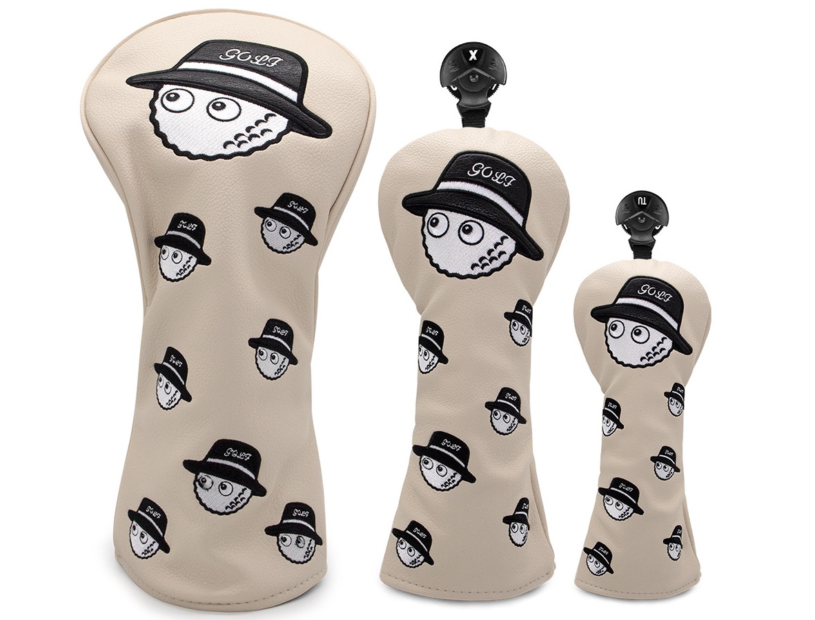 Custom Leather Driver Headcover 9