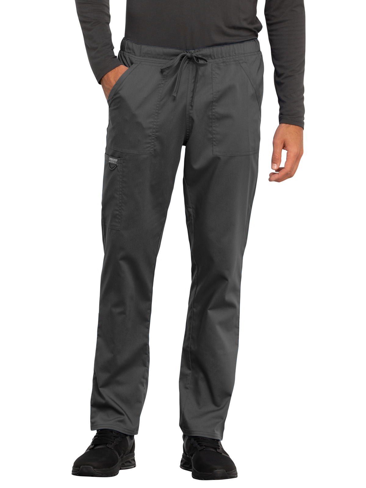 Cherokee - Workwear Revolution - Unisex 4-Pocket Tapered Leg Drawstring Pant 10