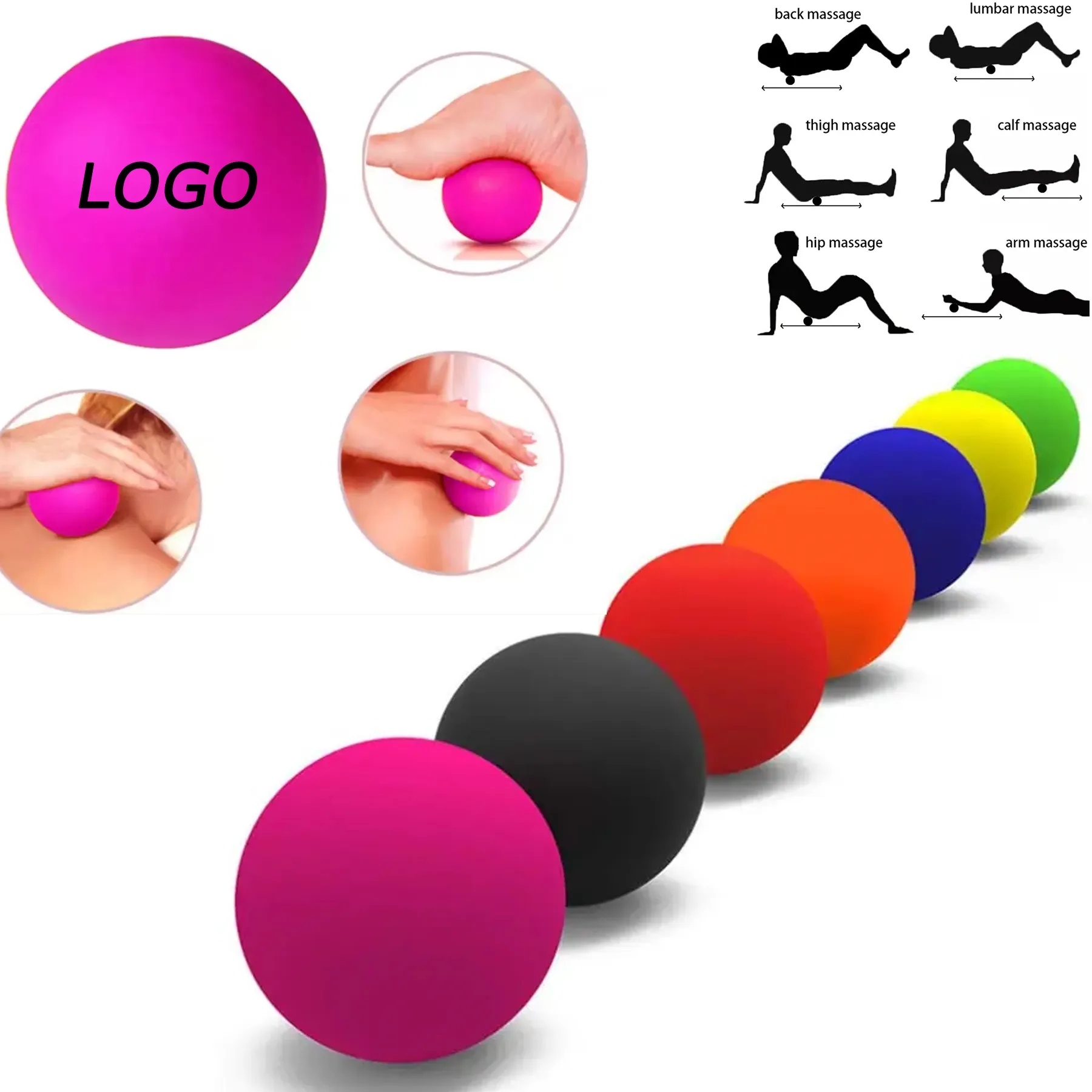 Muscle Relaxation Exercise Sports Fitness Yoga Lacrosse Fasc 7