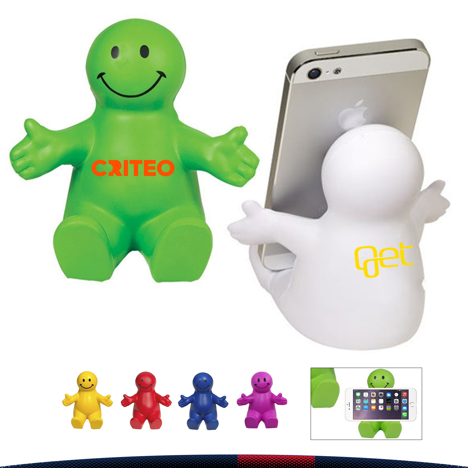 Carty Squeezable Phone Stand 5