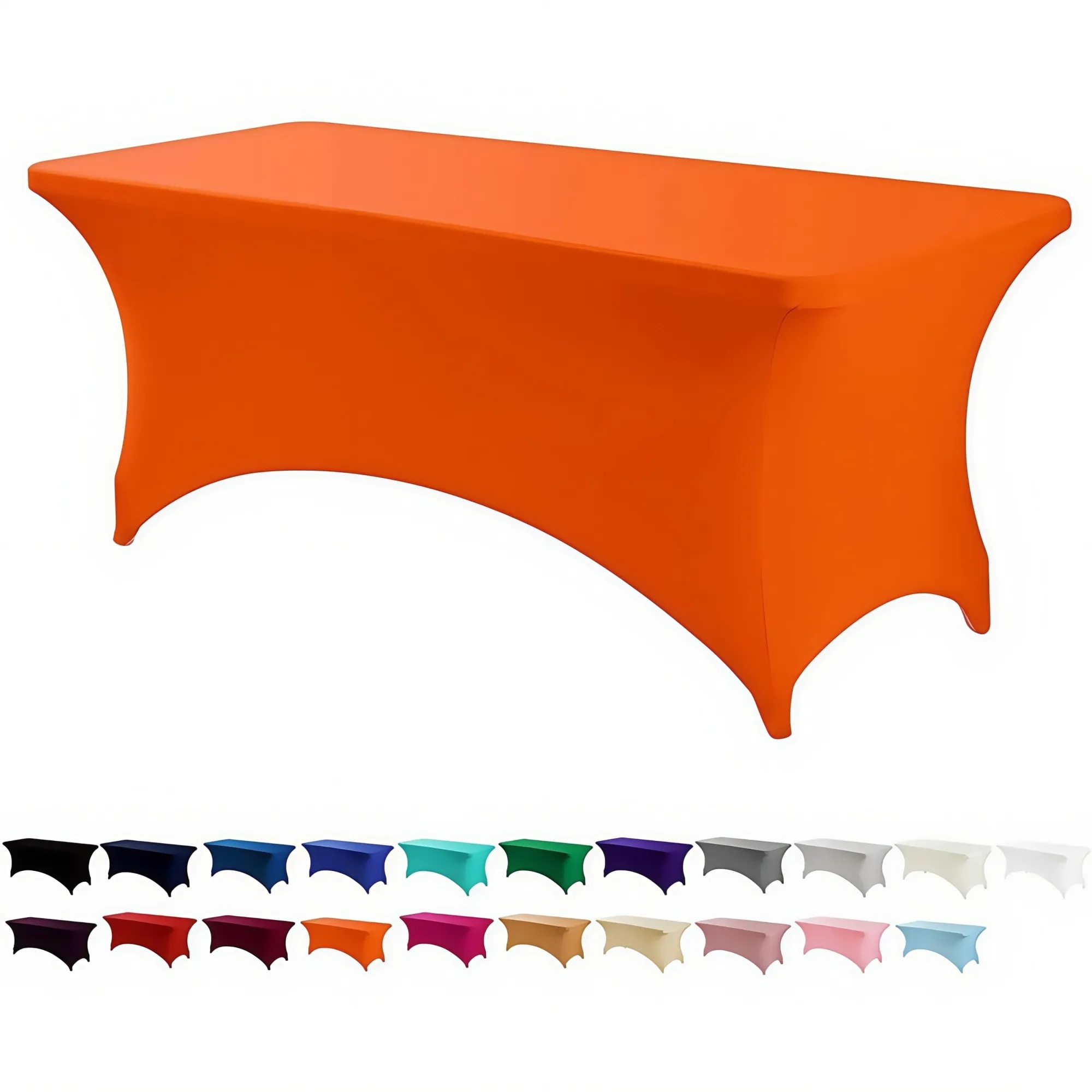 6FT Elastic Fitted Tablecloth 5