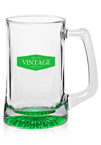 14 oz. ARC Glass Beer Mugs 6