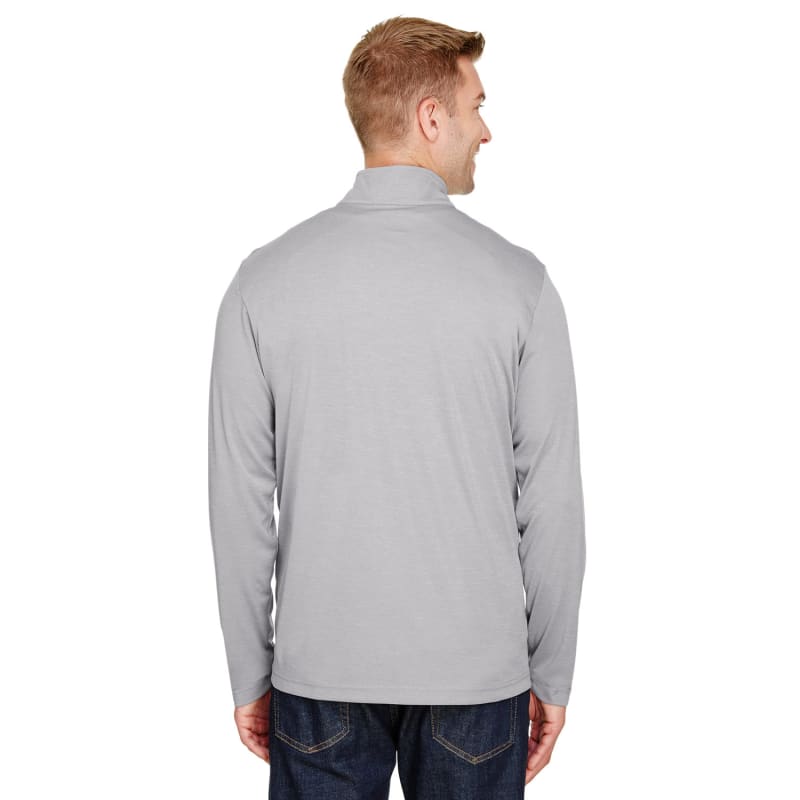 Team 365 Men's Zone Sonic Heather Performance Quarter-Zip 9