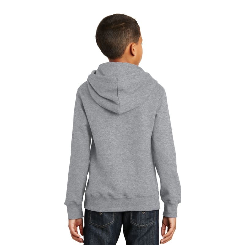 Port & Company Youth Fan Favorite Fleece Pullover Hooded Sweatshirt. 6