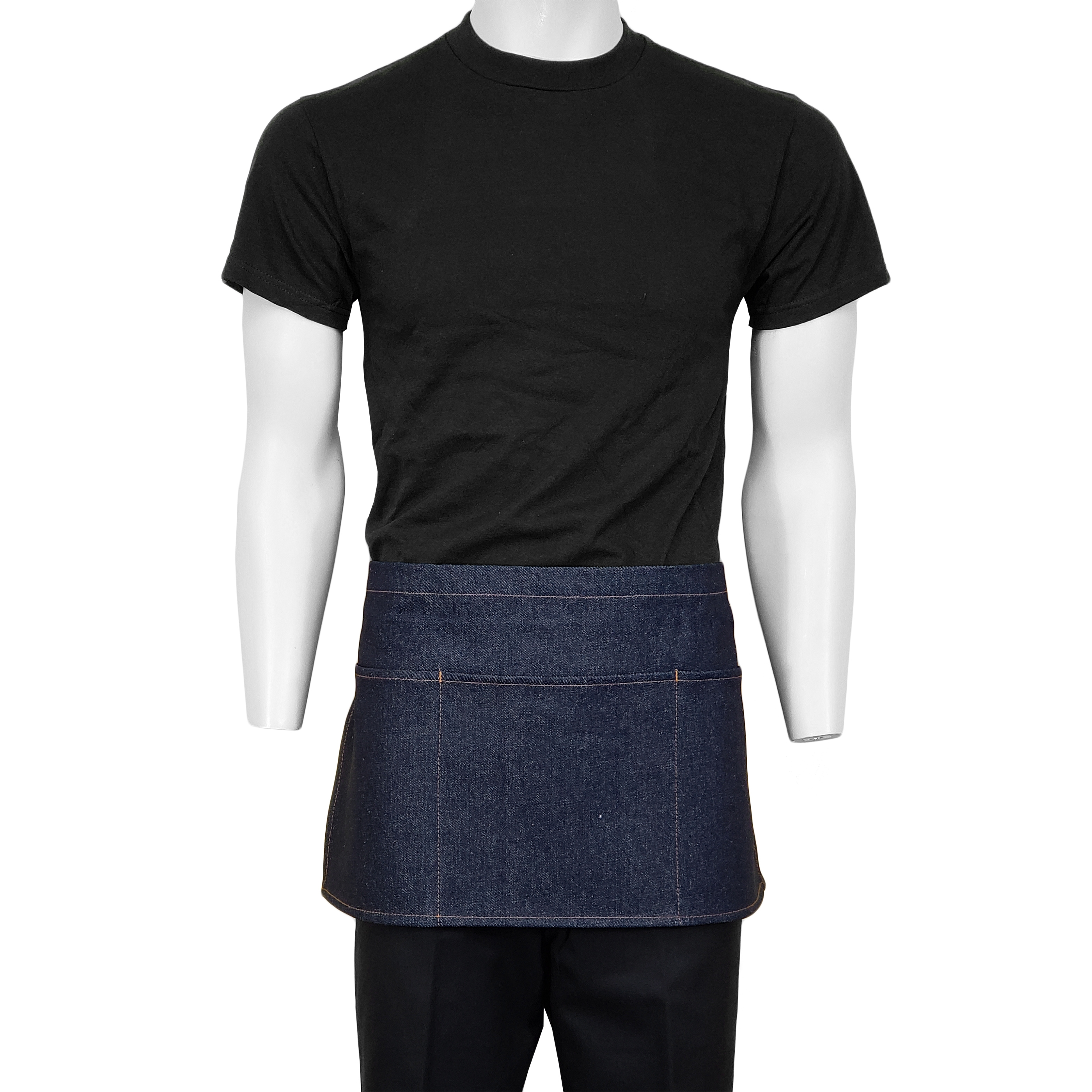 24 in. x 12 in. Denim Waist Apron with Pockets (BLANK) 7