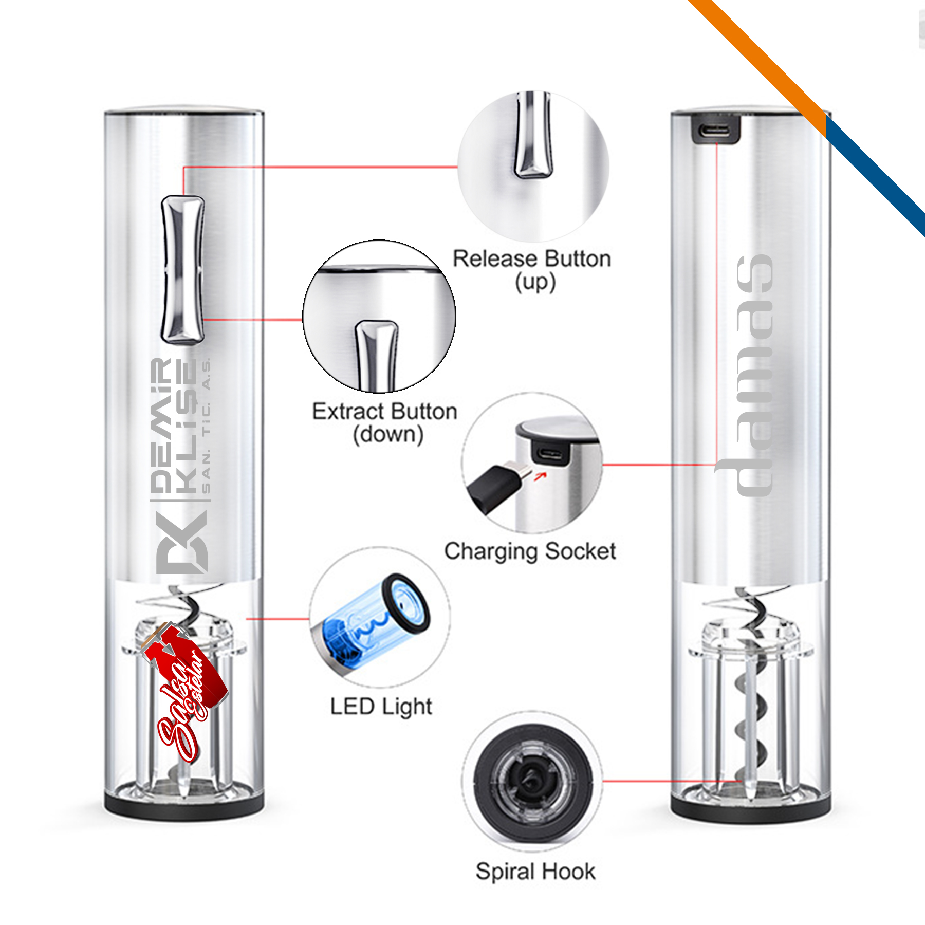 Tasha Electric Wine Opener 5