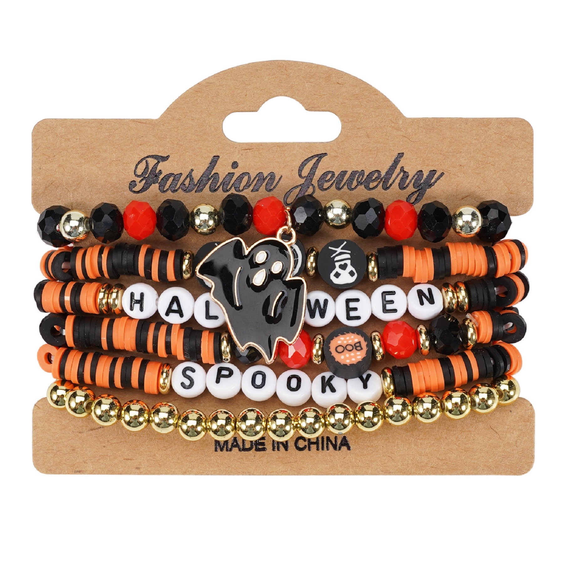 Bohemian Bracelets Stretch Multilayer Colorful Beads Bracelet With Charm Jewelry 6