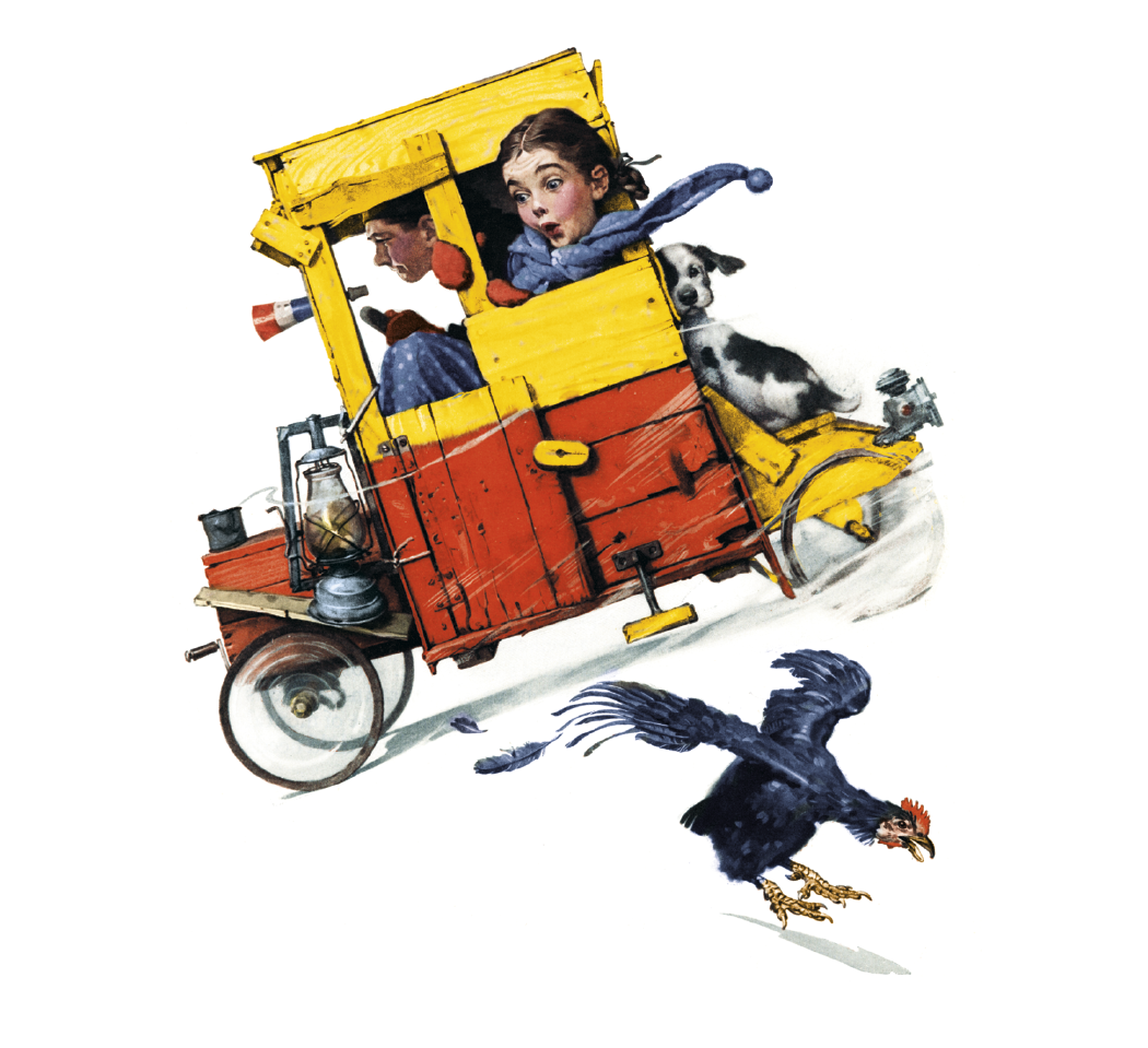 HotLine® Products Norman Rockwell Mini Calendar 51