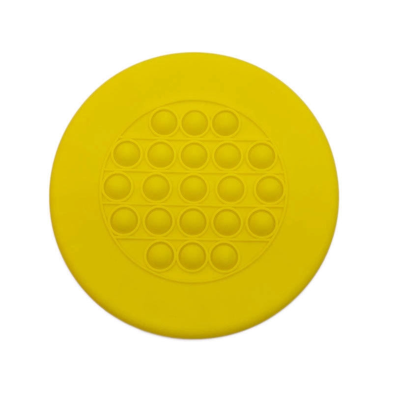 Silicone push pop flying discs 5