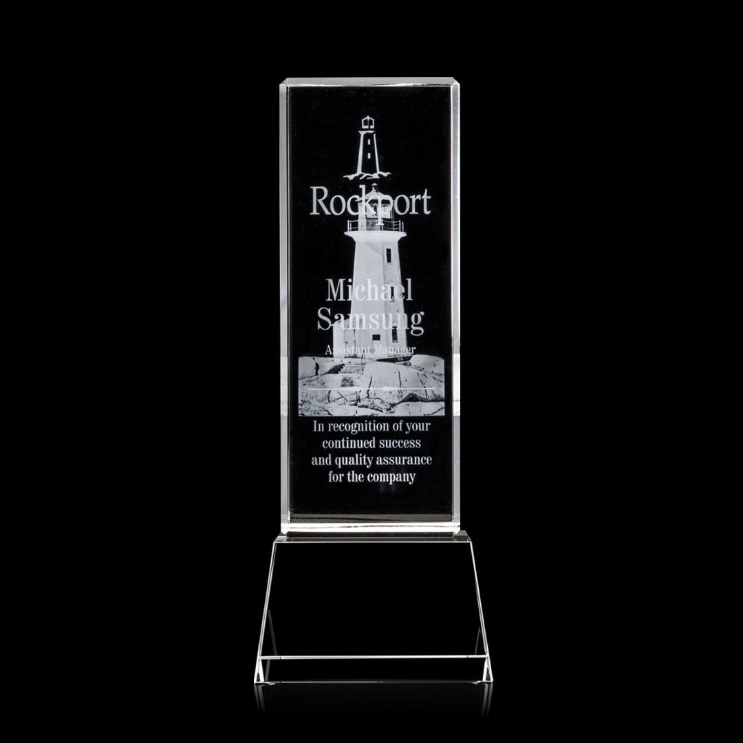Robson 3D Award on Base - Clear 3
