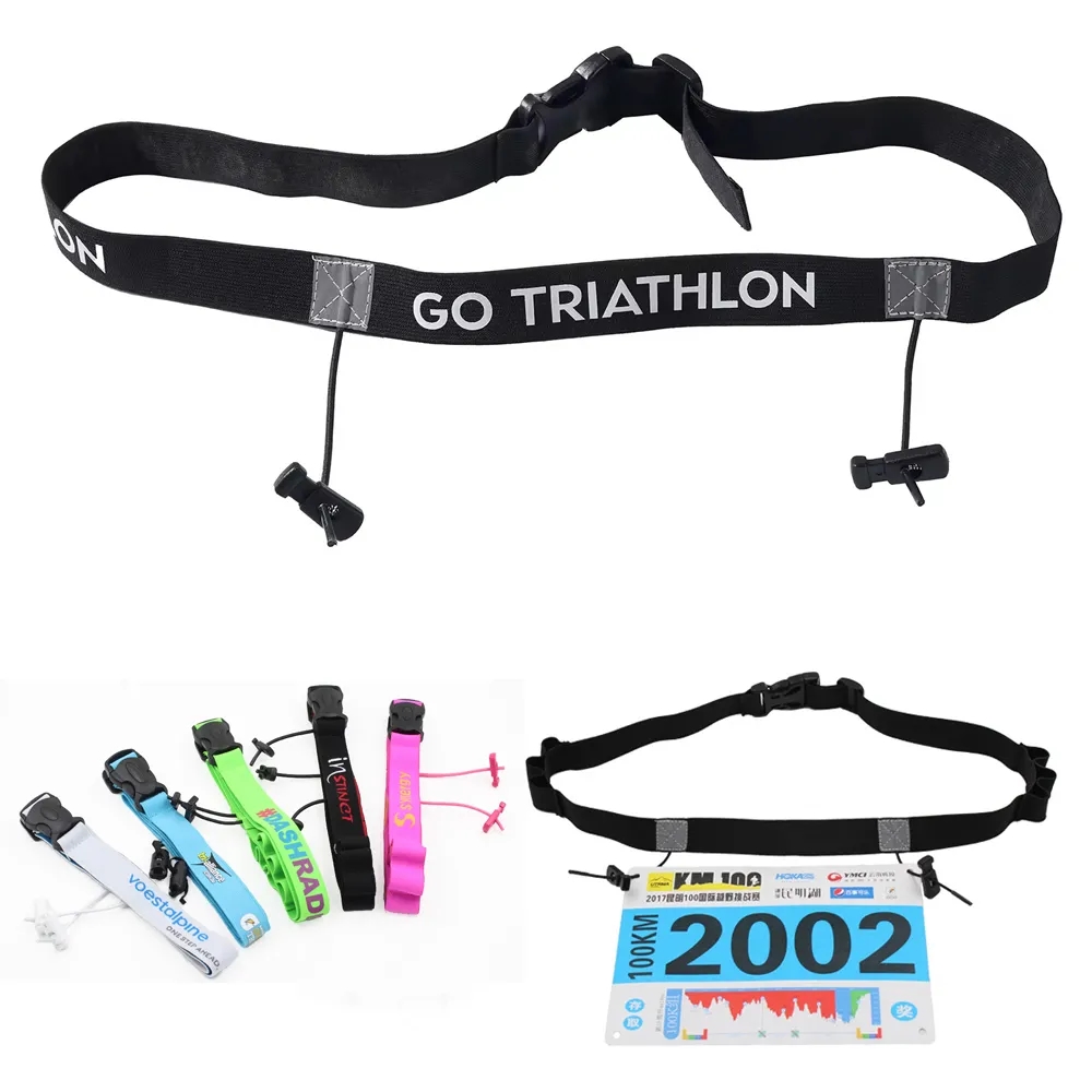 Triathlon / Run Race Number Belt Holder 2