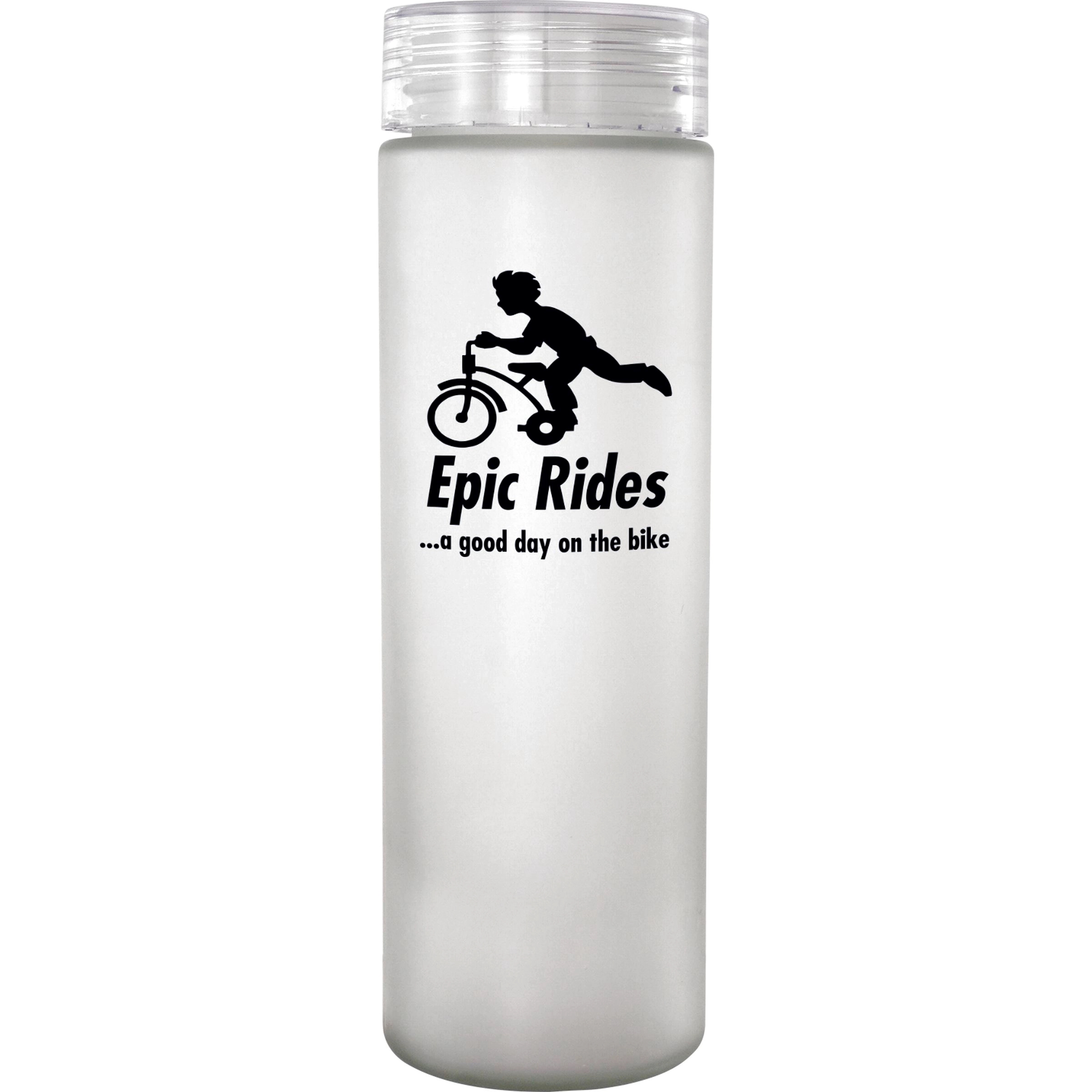 Clear View 22 oz. Frosted Glass Bottle 5