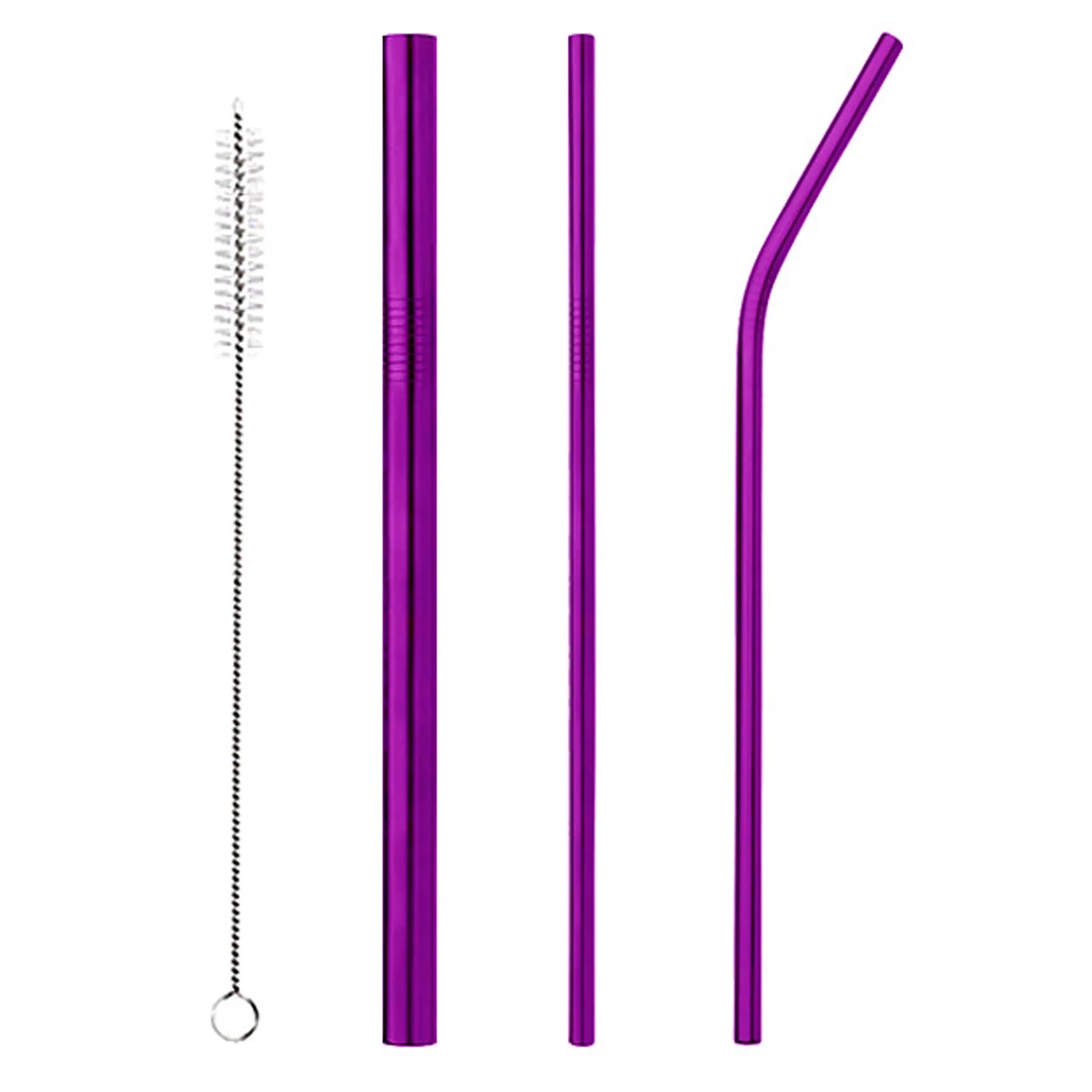 Stainless Steel Straw Set 4
