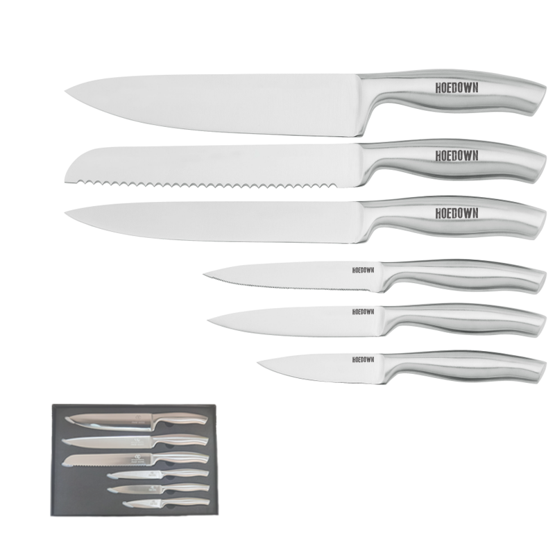 6 Piece Stainless Steel Knife Set 2