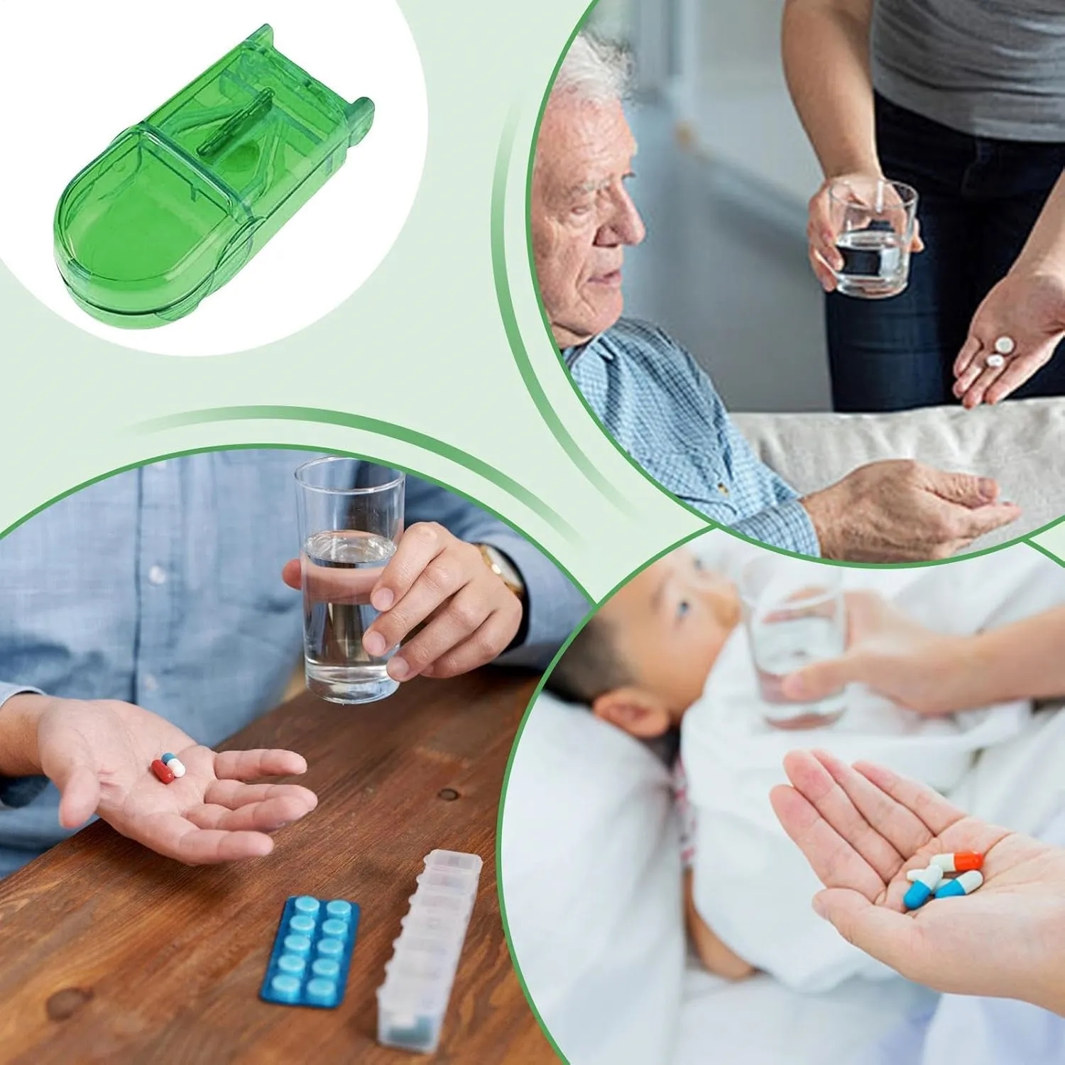 Pill Cutter and Splitter with Dispenser 7