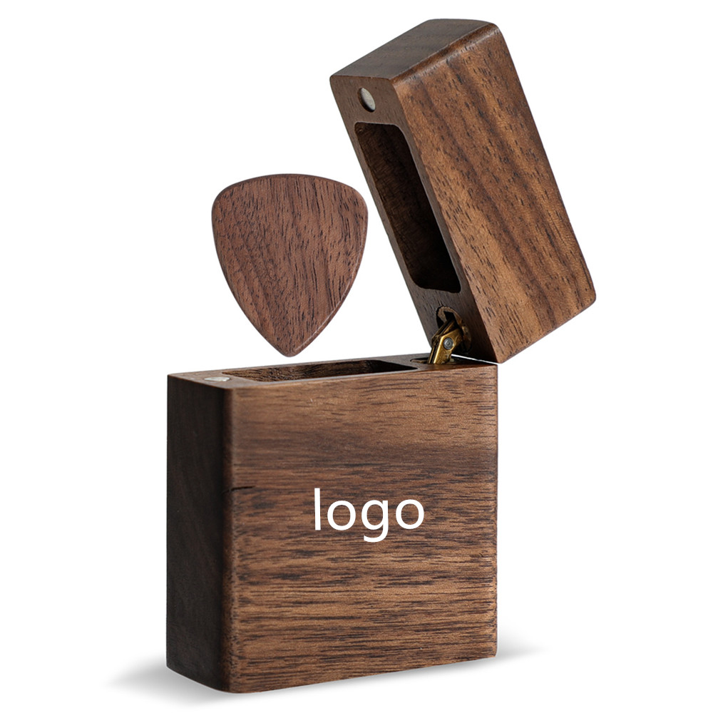 Lighter Shape Guitar Pick Box, promotional clip with logo imprint 6