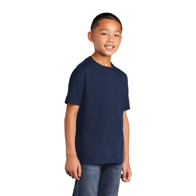 Port & Company Youth Core Cotton DTG Tee 25