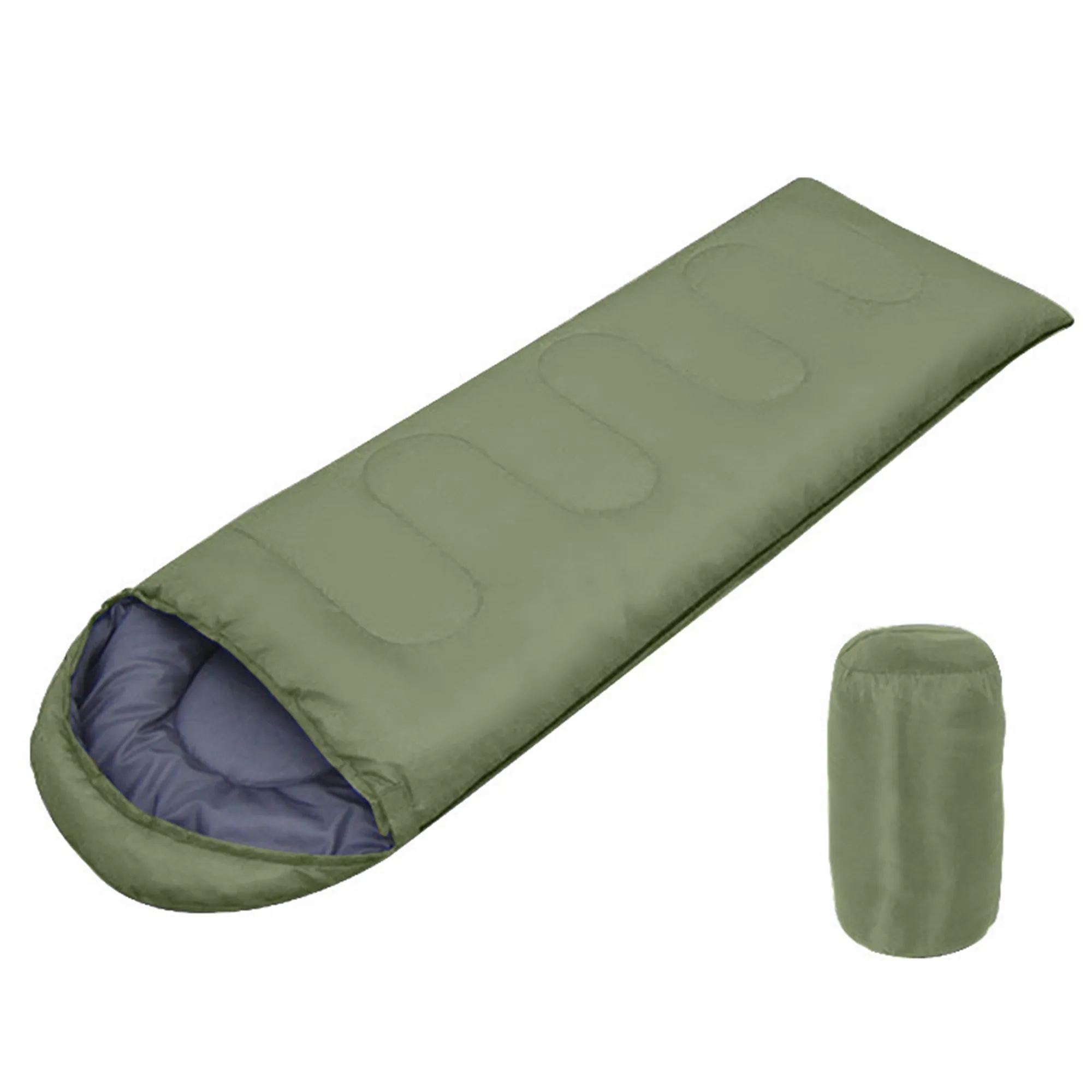 Outdoor Camping Envelope Hooded Sleeping Bags 2