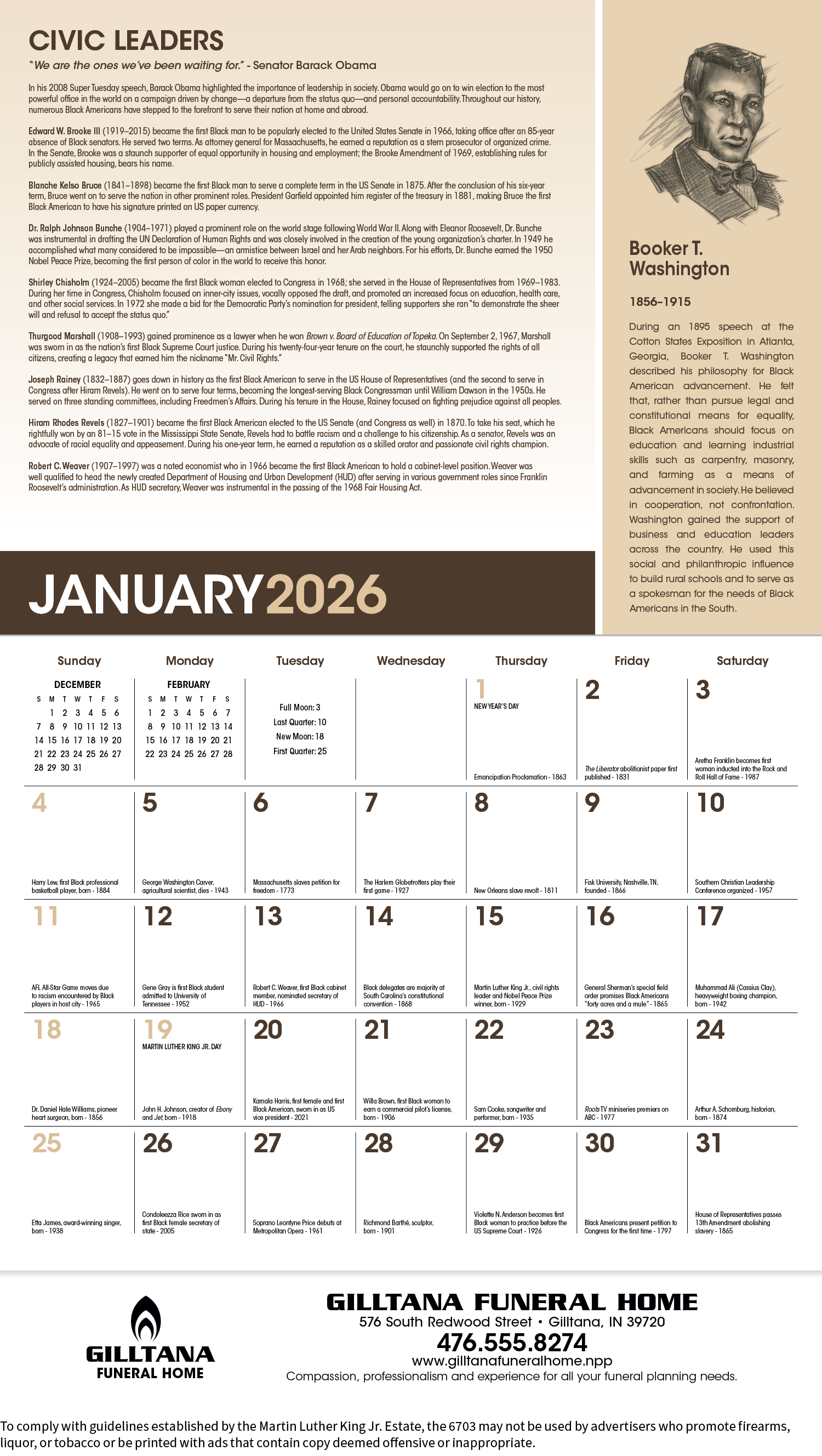 Triumph® Calendars African-American Heritage: Dr. Martin Luther King, Jr. Calendar 19