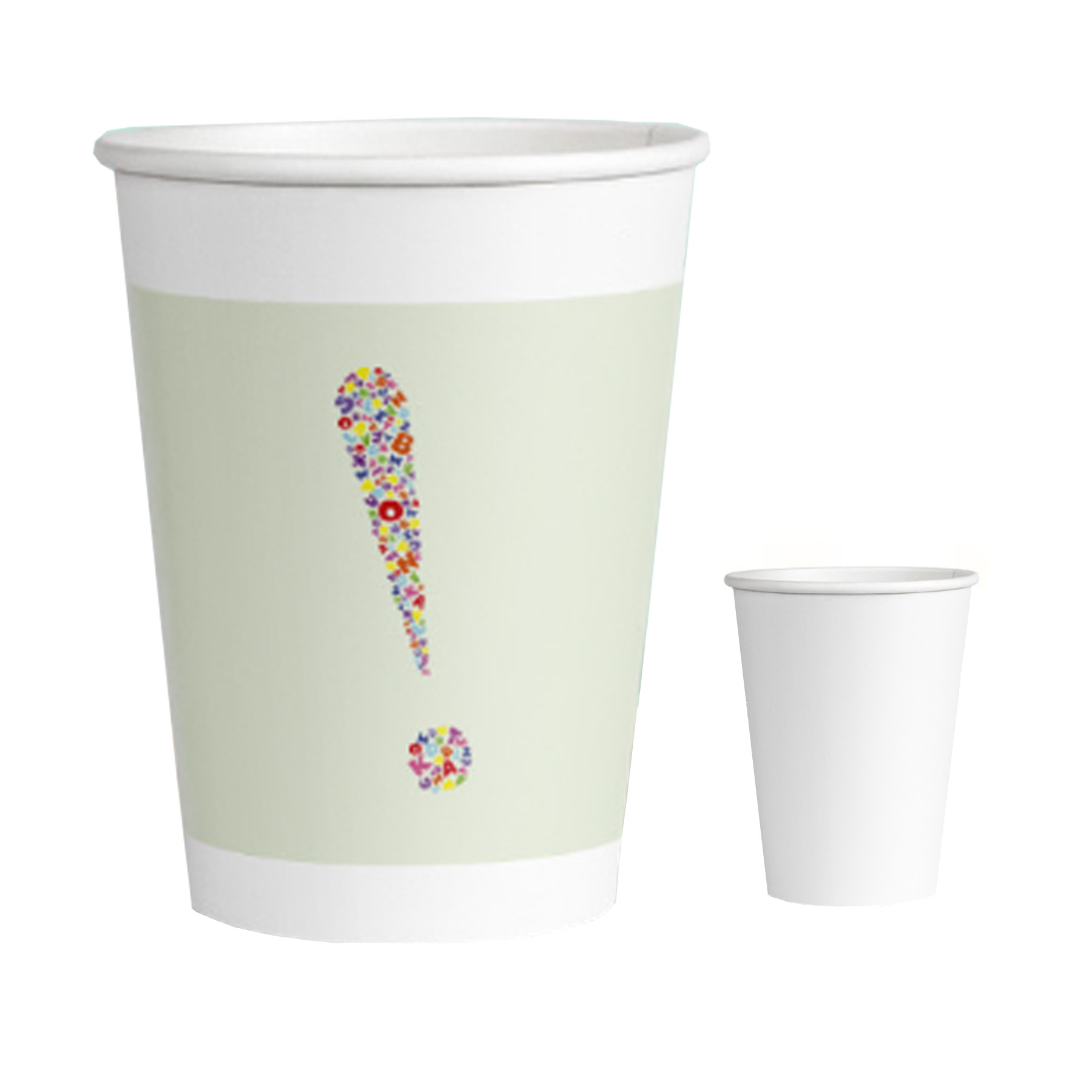 9OZ Heavy Duty Paper Cold Cups, custom paper cup with logo imprint 2