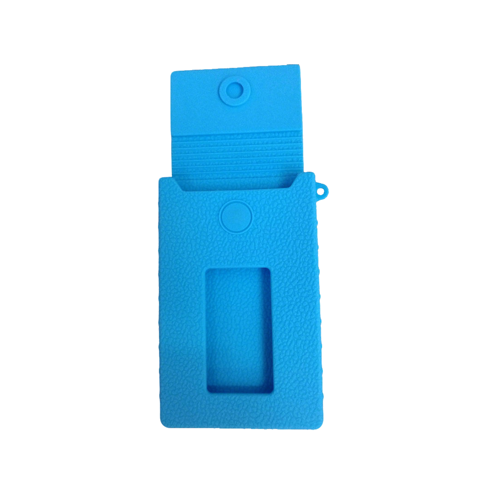 Silicone Business Card Wallet With Magnetic Flap 6