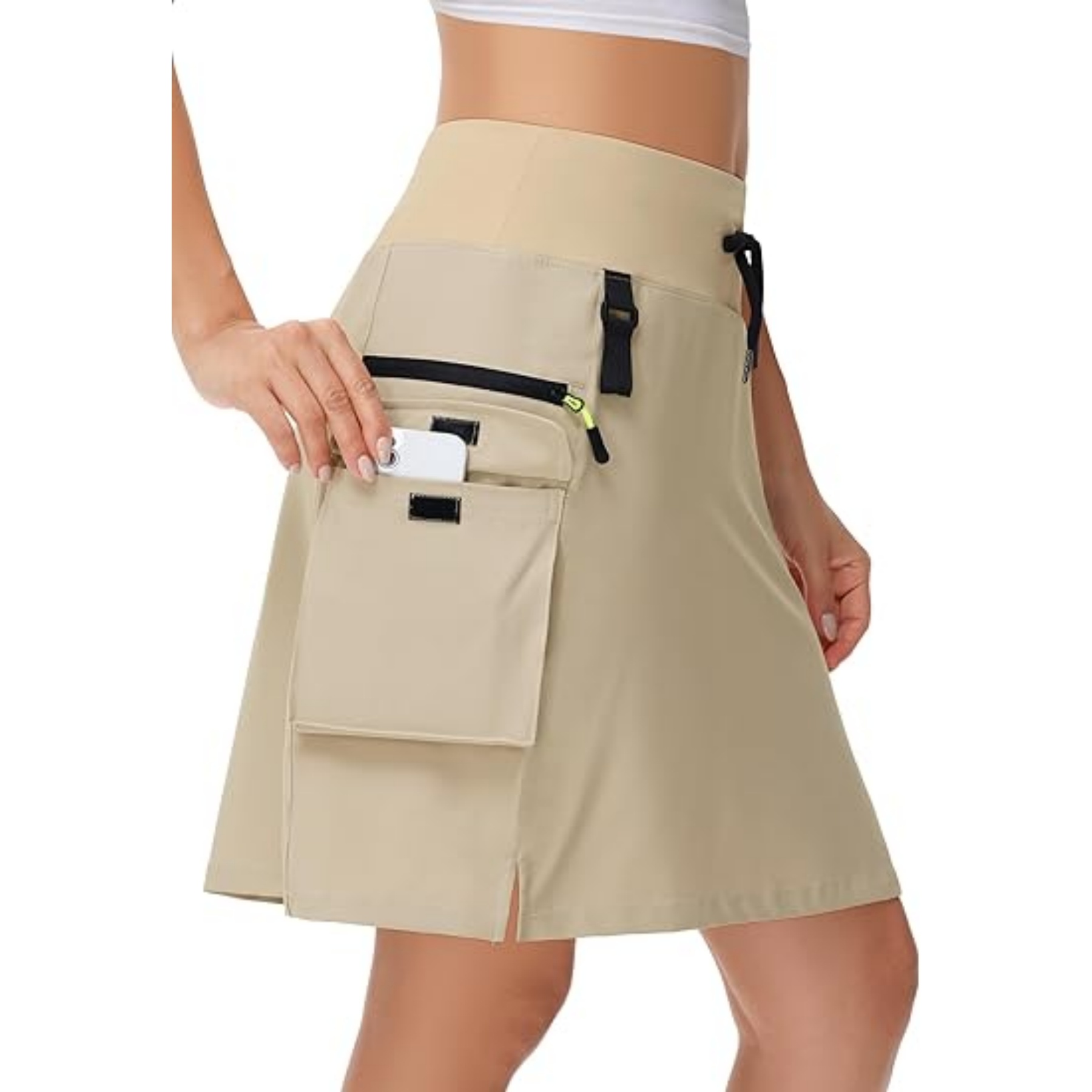 Women's Hiking Cargo Skorts Skirt 8
