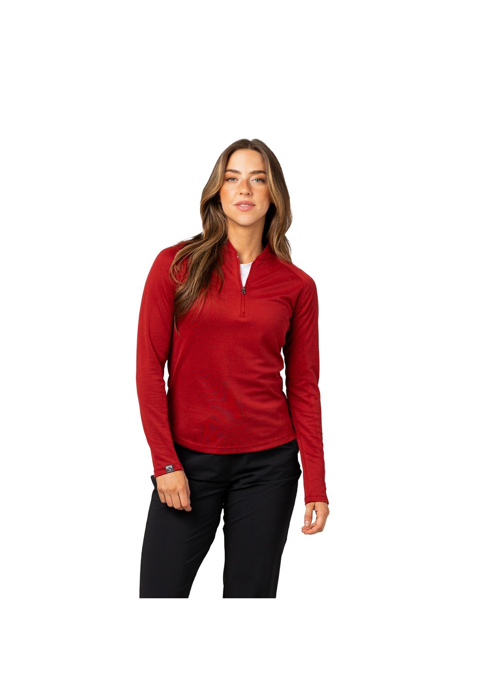Storm Creek Women's Renewer II Poly/Lyocell Blend Quarter Zip 13