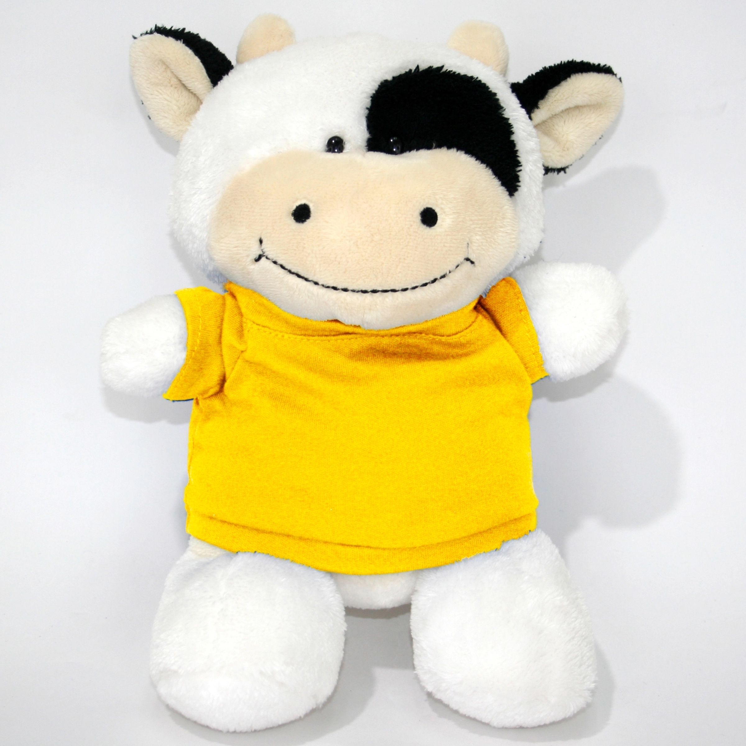 10" Smiling Faces Sitting Cow 8