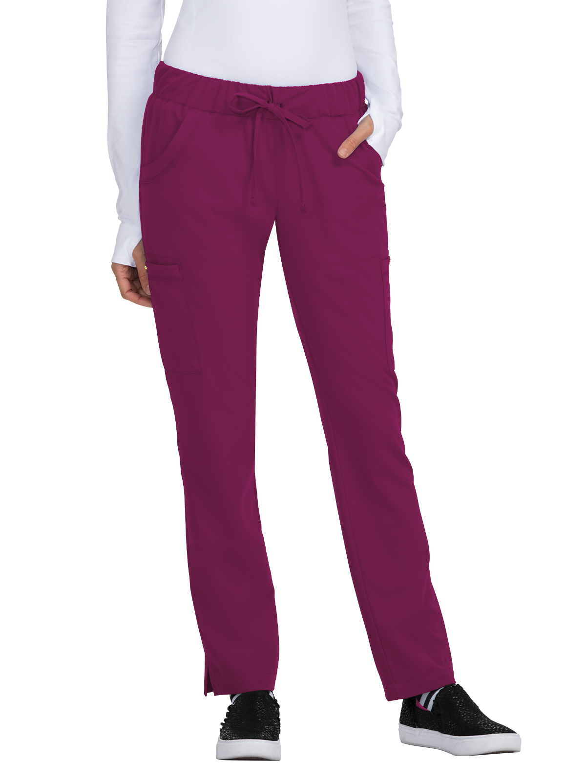 koi - Betsey Johnson - Women's Six-Pocket Slim Fit Buttercup Pant 34