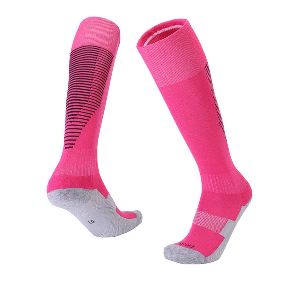 Stripe Knee High Athletic Crew Socks 8