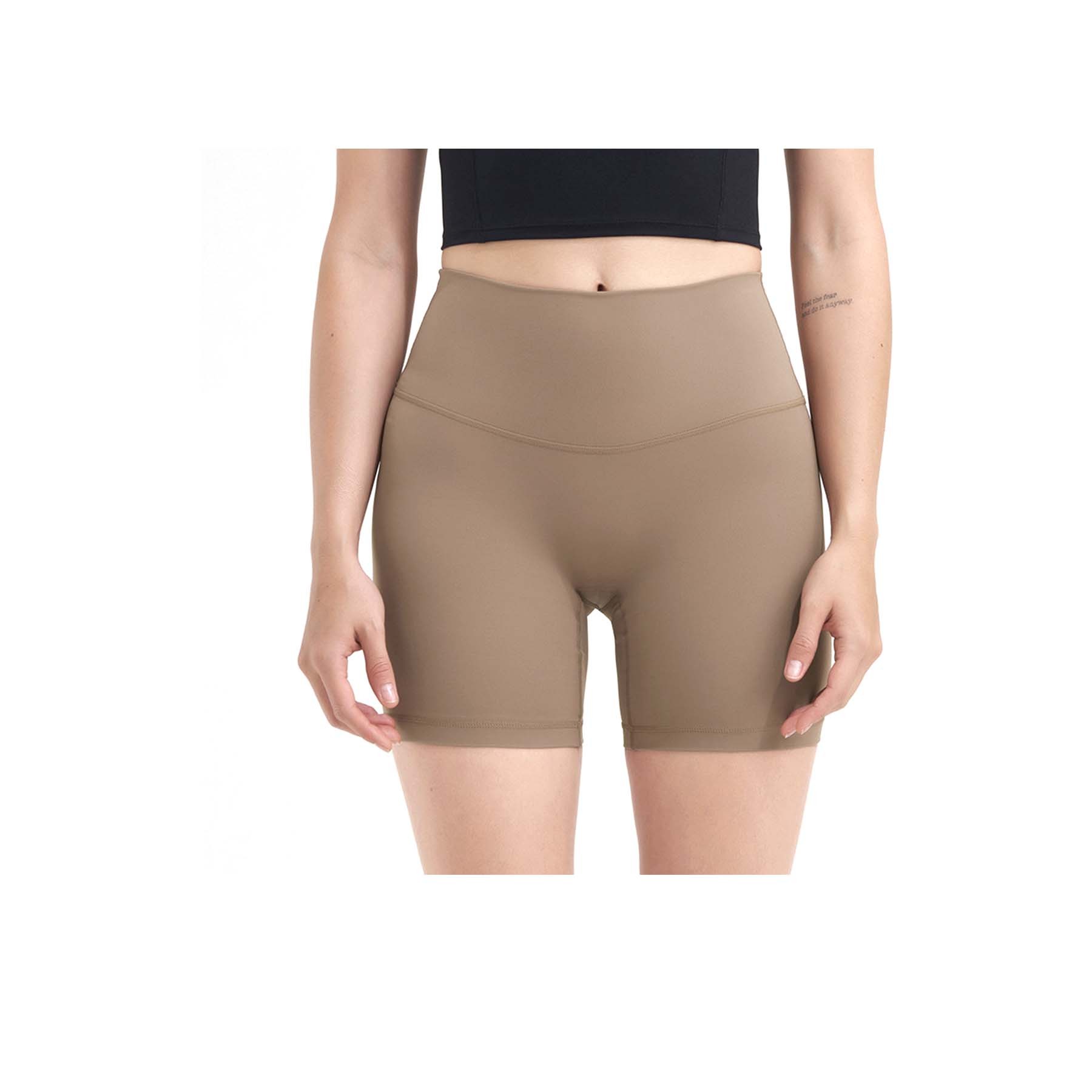 High Waist Yoga Shorts 5