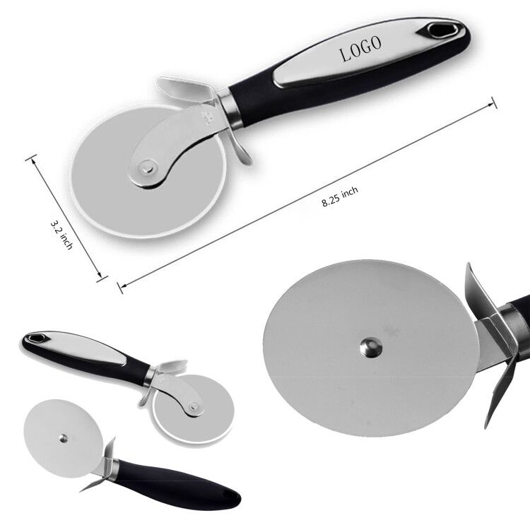 Stainless Steel Pizza Cutter w/Plastic Handle 3