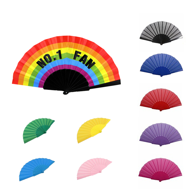 Plastic Folding Fans 2