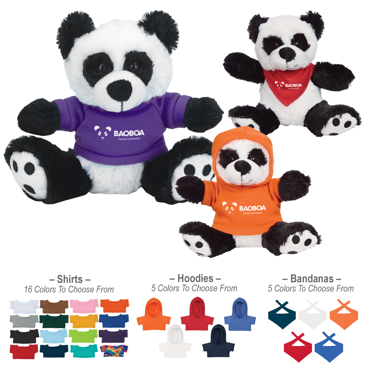 6" Big Paw Panda 5