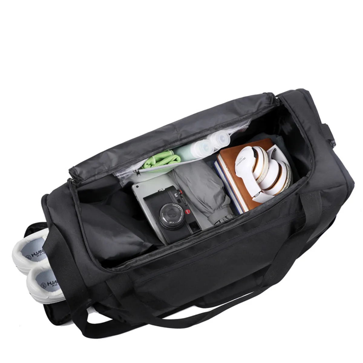 Sports Gym Duffel Bag with Shoe Compartment 2