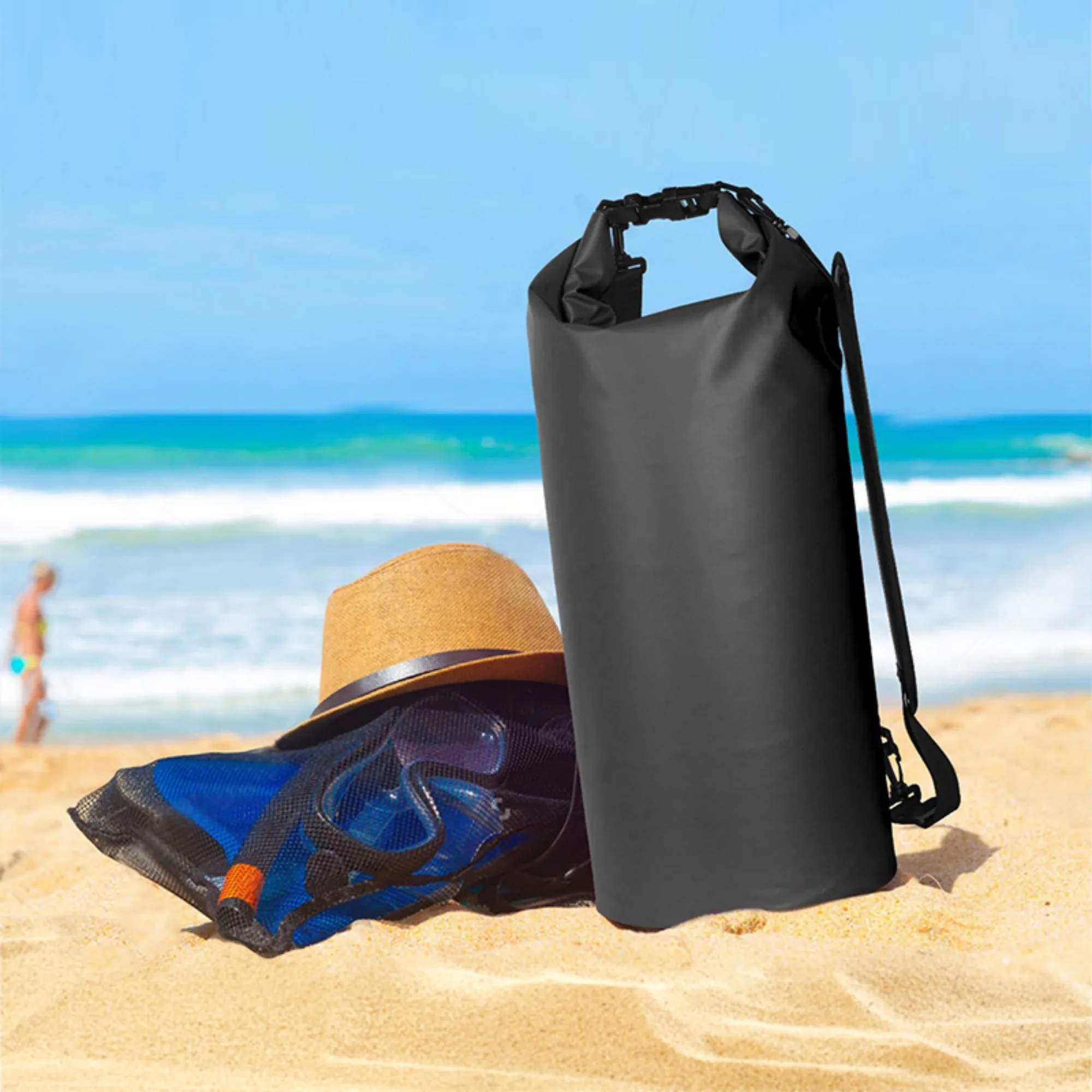 Outdoor rafting waterproof bucket bag 5