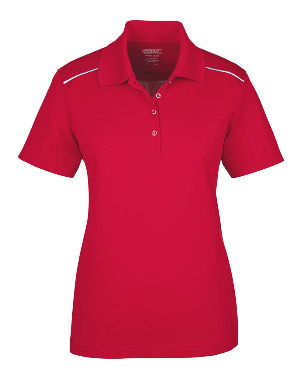 Women's Radiant Performance Piqué Polo with Reflective Piping - 78181R 22