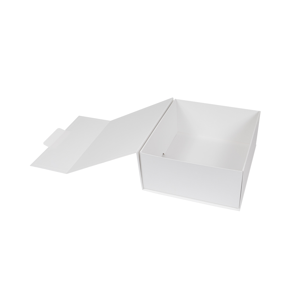 Large White Kraft Premium Vesta Gift Box w/ Matte Gravure Anti-Rub Varnish, custom paper bag with logo imprint 10