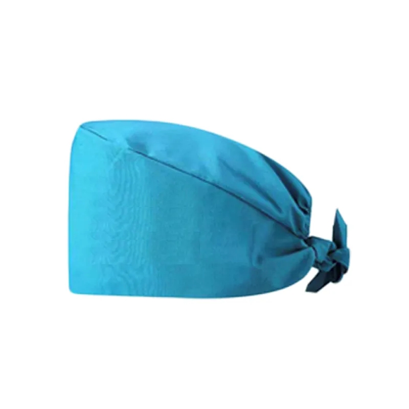 Nurse Scrub Cap With Buttons 5