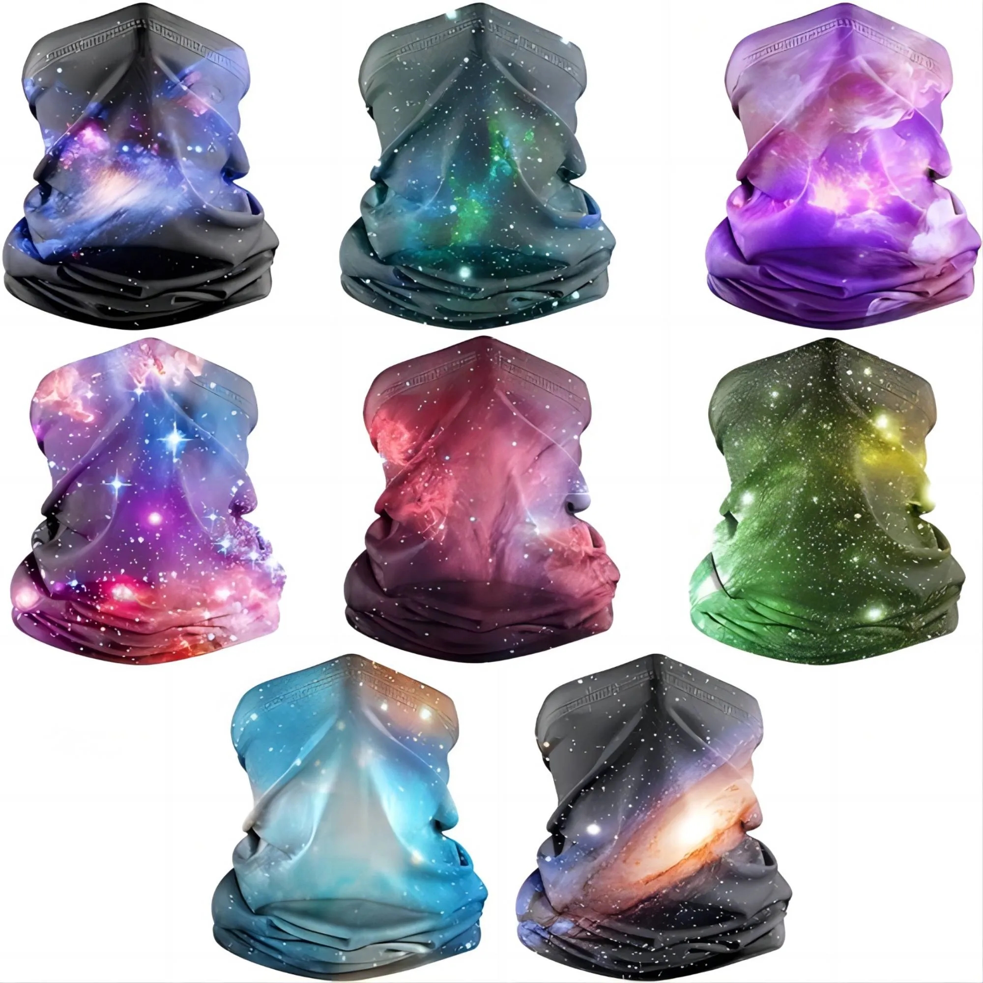 Full Color Face Mask Bandanas Cooling Riding Cover 2