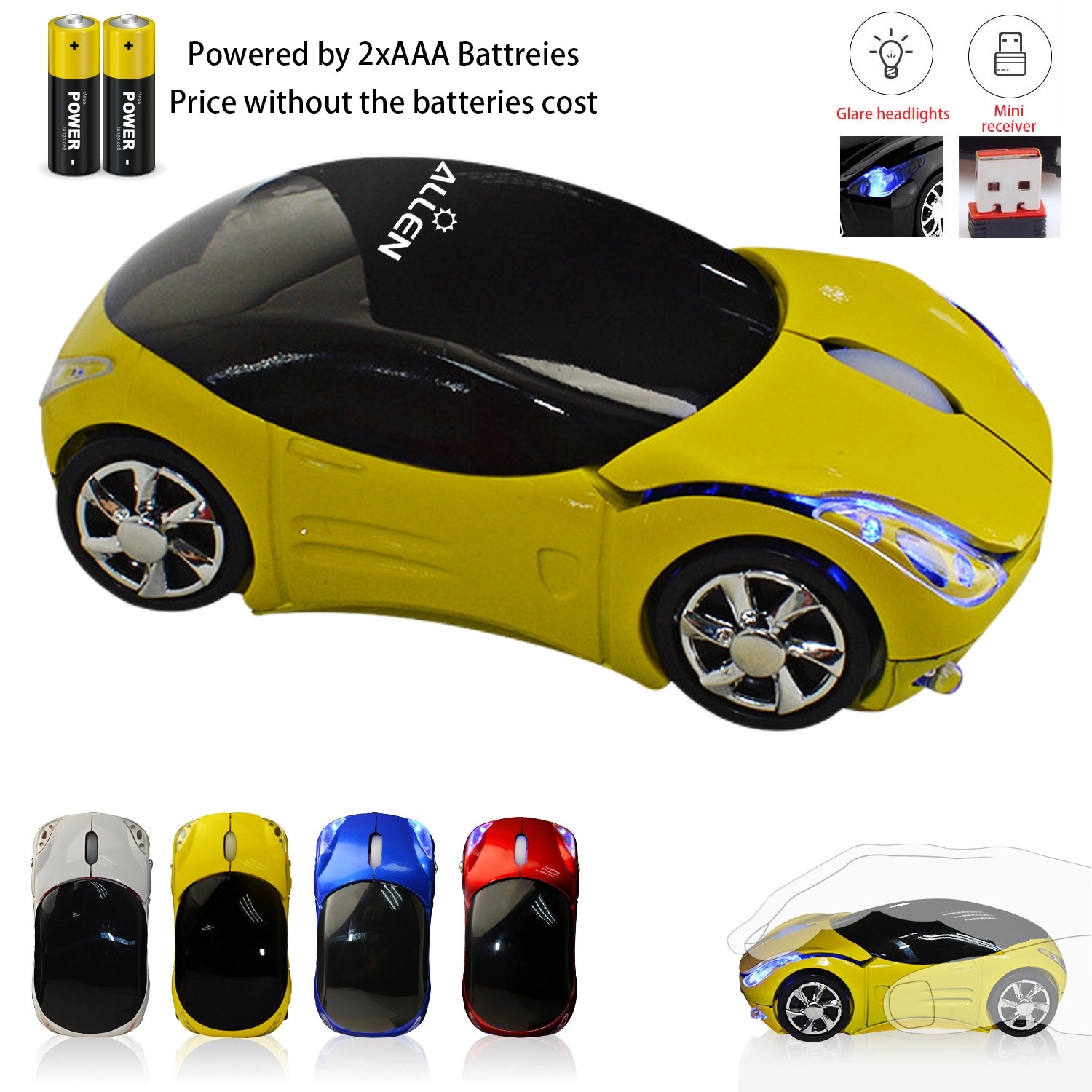 Wireless Car Mouse 1