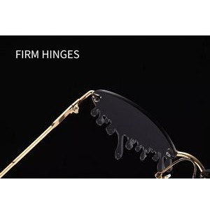 Fire Dripping Diamond Pc Sunglasses Womens 1