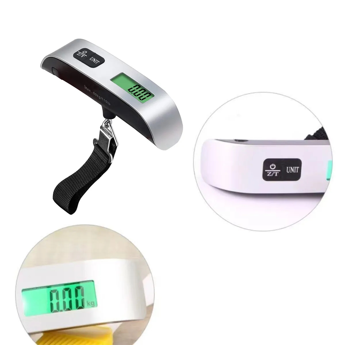 Portable Digital Luggage Scale with LCD Display 7