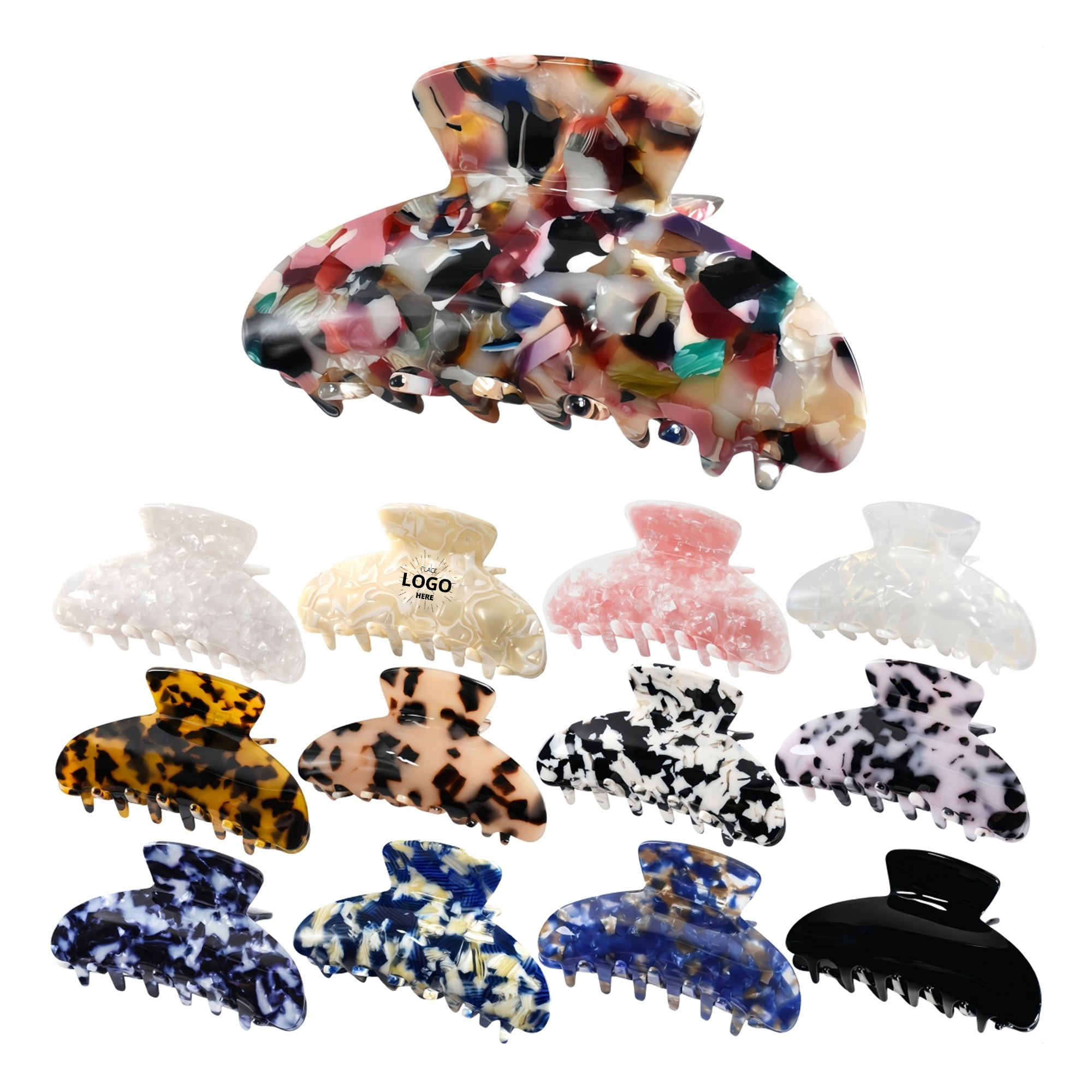 Large Hair Claw Clips 7