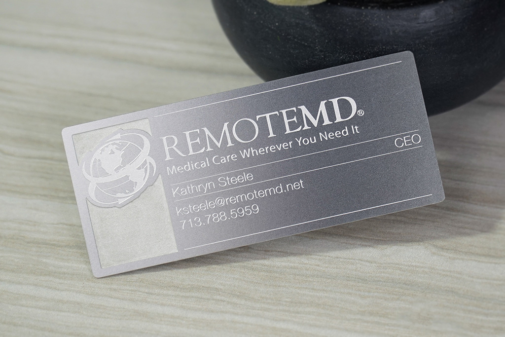 Stainless Steel Business Cards 40