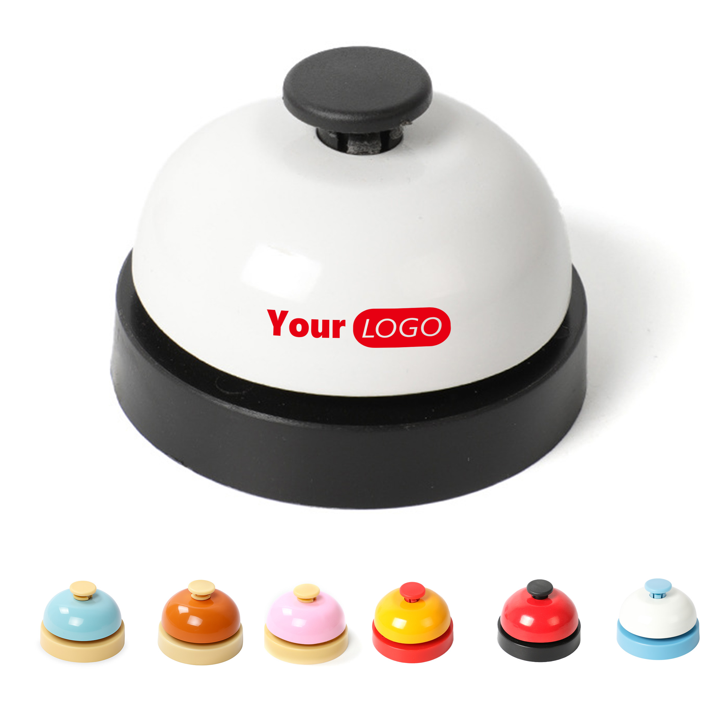 Colorful Metal Service Desk Bell 2