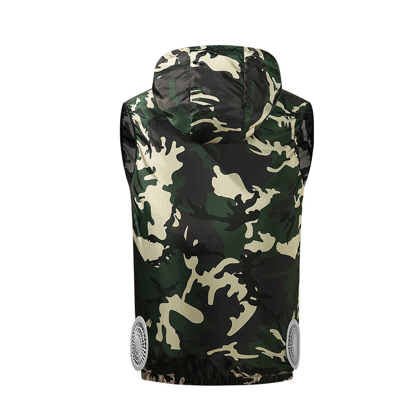 Creative Cooling Fan Vest Clothes 4