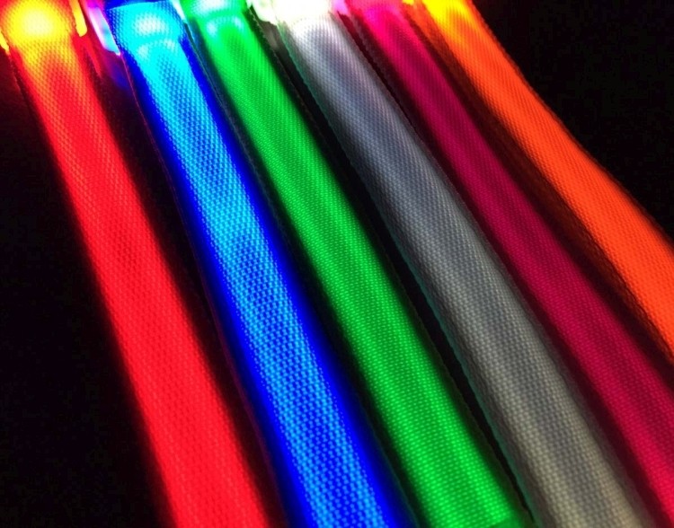 LED Flashing Nylon Strap Bracelet 2